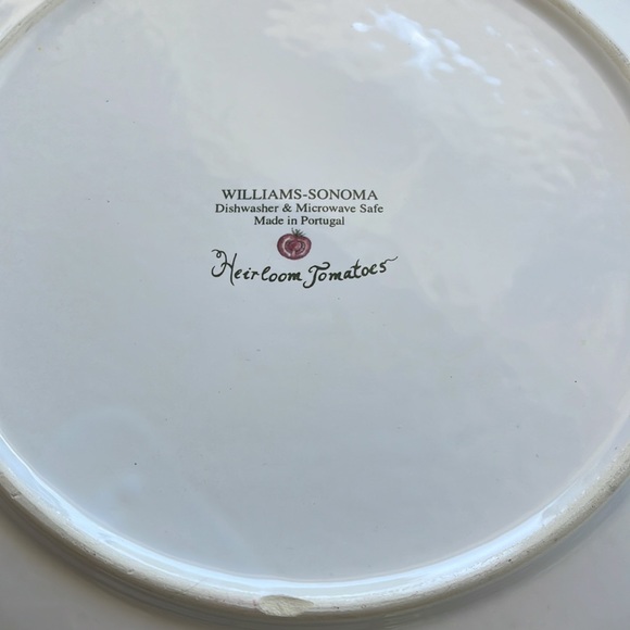 Popular VNTG : Williams Sonoma “Heirloom Tomatoes” Pasta/Salad Bowl - Picture 7 of 7